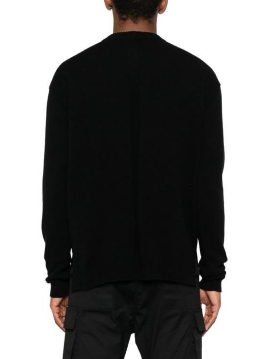 25FW 릭 오웬스 니트웨어 RU02E1684 WSBR09 Black - RICK OWENS