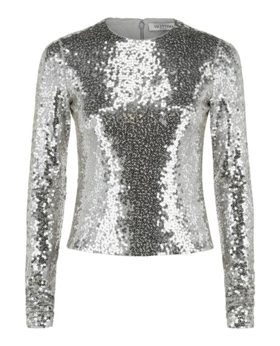  발렌티노 가라바니 탑 VB0MR0 0D6CJ S13 00025 2X Grey