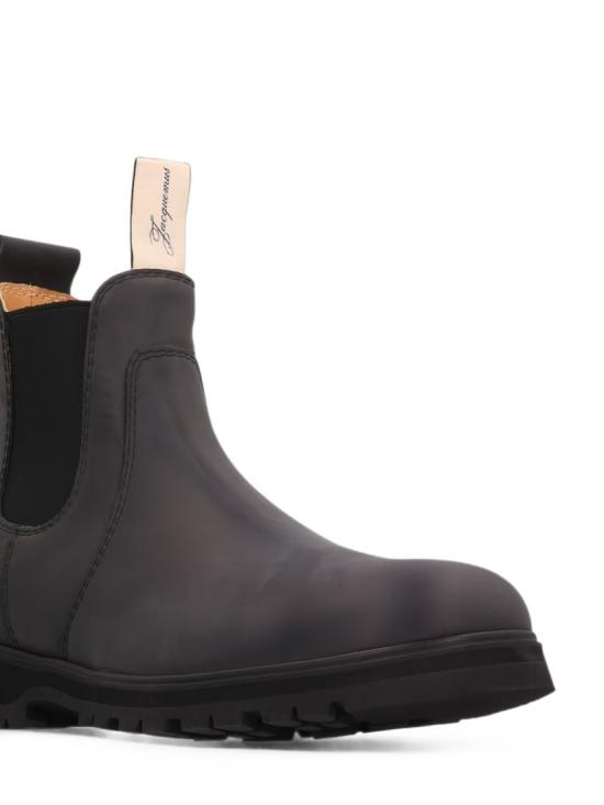 26FW 자크뮈스 부츠 FOM00230 AC17C07 990 Black - JACQUEMUS