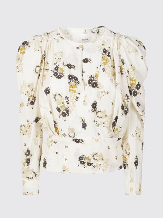 26FW 이자벨마랑 탑 HT0012FAD3J07I 23EC Ecru - ISABEL MARANT