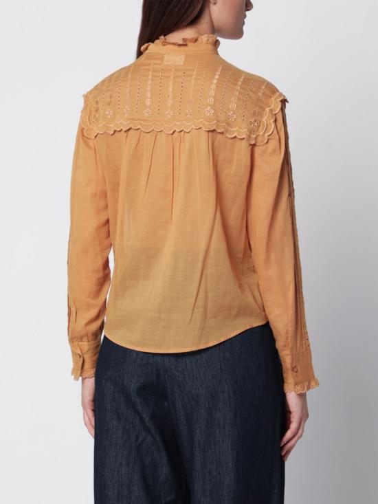 26FW 이자벨마랑에뚜왈 셔츠 HT0970FAD3J10E 50CA Brown - ISABEL MARANT ETOILE