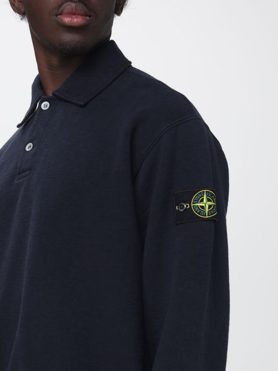 26FW 스톤 아일랜드 폴로 티셔츠 6100054S0458 V0020 Navy - STONE ISLAND