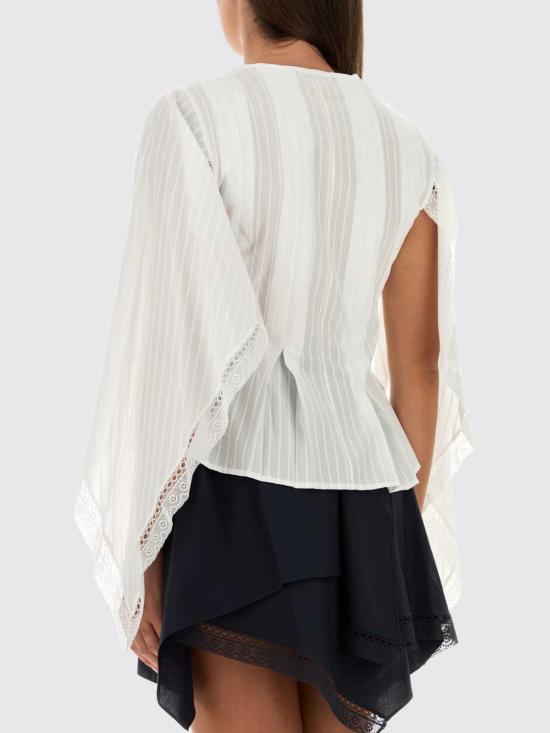 26FW JW앤더슨 탑 TP0366PG2034 001 White - JW ANDERSON