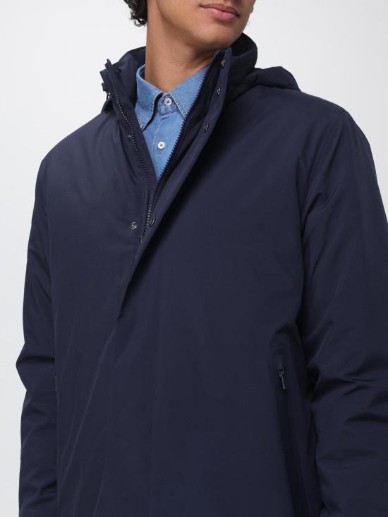 26FW 세이브더덕 코트 D42920MGRIN23 90010 Blue - SAVE THE DUCK