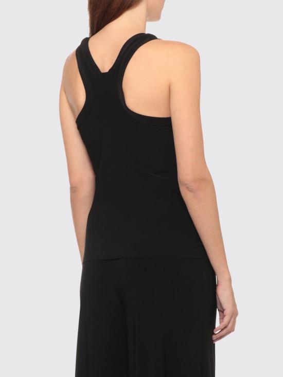 26FW 노마카말리 탑 KK2266PL219 001 Black - NORMA KAMALI