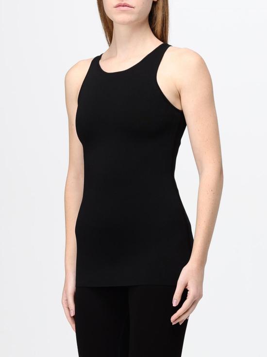 26FW 토템 탑 263WRT0832YA0187 001 Black - TOTEME
