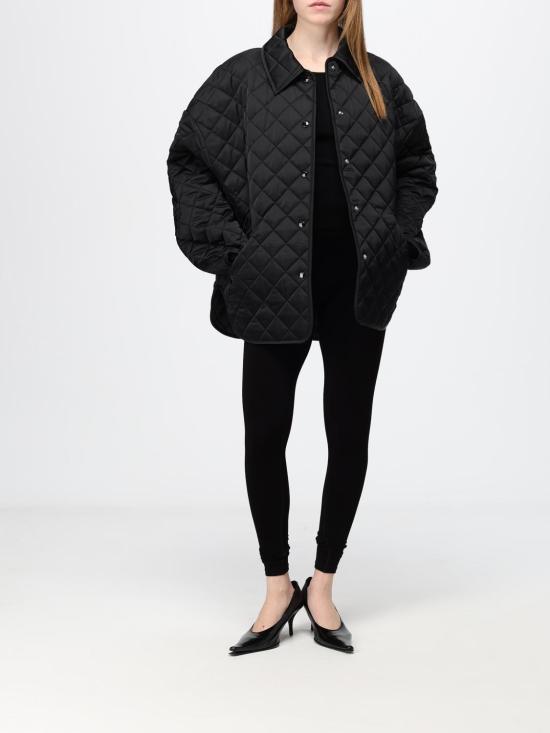 26FW 토템 탑 263WRT0832YA0187 001 Black - TOTEME