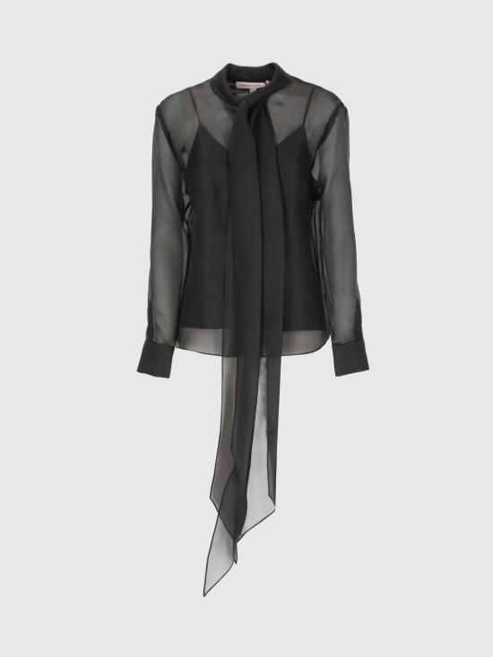 26FW 캐롤리나 헤레라 셔츠 F2611N226CRG 001 Black - CAROLINA HERRERA