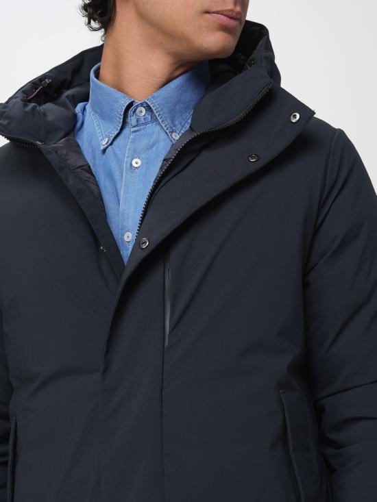 26FW 세이브더덕 코트 D31297MMATT23 10000 Black - SAVE THE DUCK