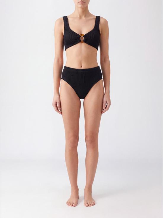 26FW 훈자 지 원피스 수영복 NADINEBIKINI Black