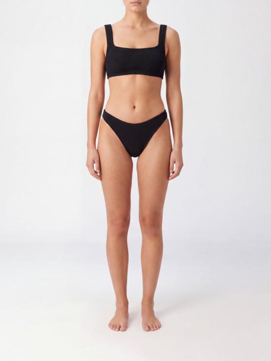 26FW 훈자 지 원피스 수영복 XANDRABIKINI Black