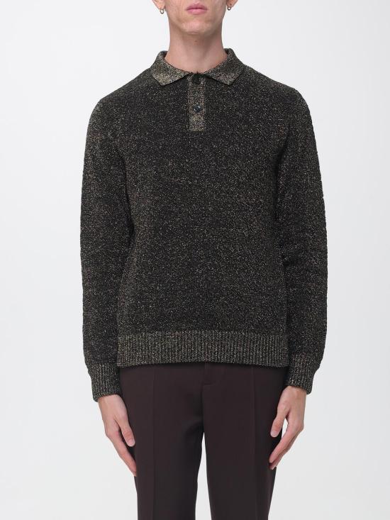 26FW 마르니 폴로 티셔츠 POMG0094Q0UFH556 00N99 Black
