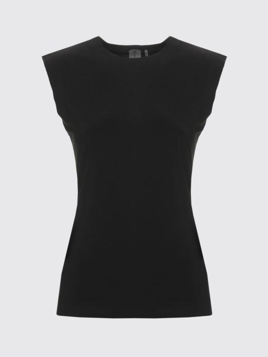 26FW 노마카말리 탑 KK4256PLE91 001 Black - NORMA KAMALI