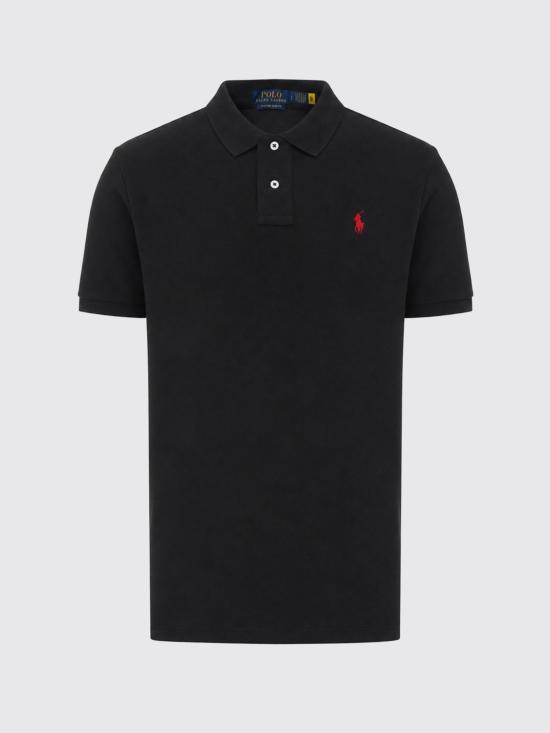26FW 폴로 랄프로렌 폴로 티셔츠 710782592 001 Black - POLO RALPH LAUREN