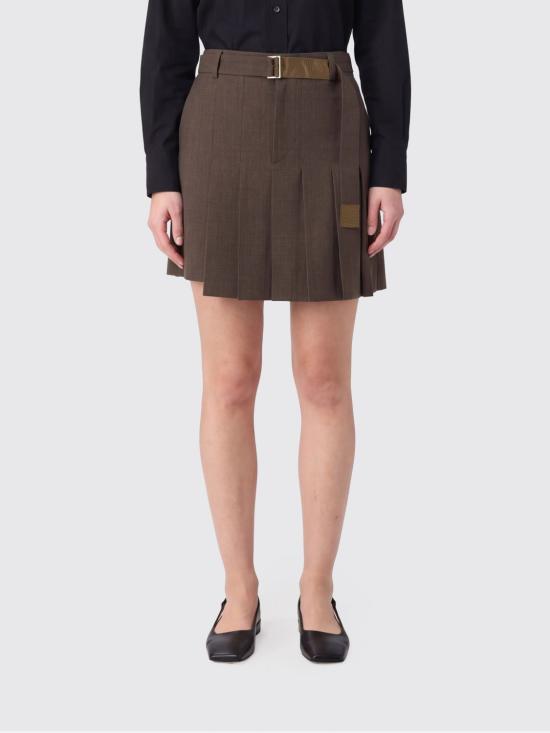 26FW 사카이 숏팬츠 2608573 601 Brown