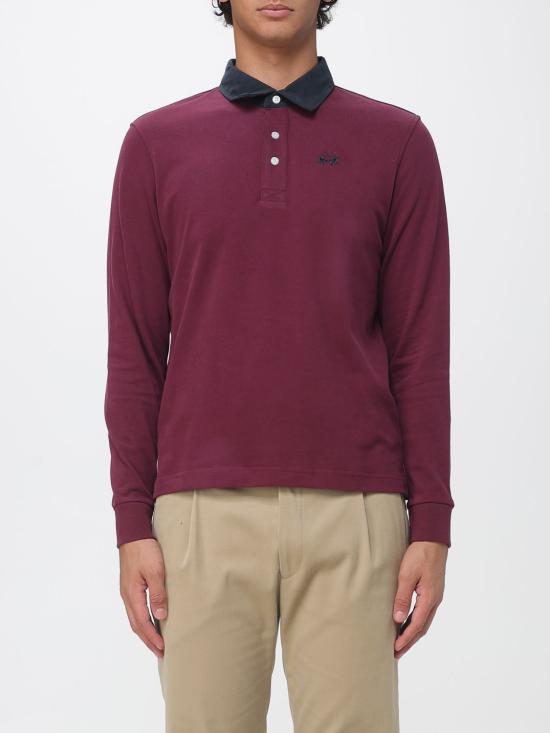 26FW 라 마티나 폴로 티셔츠 MDP020JS005 06046 Burgundy