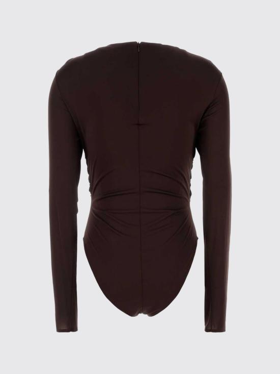 26FW 발망 탑 TO0000000014 A51 Brown - BALMAIN