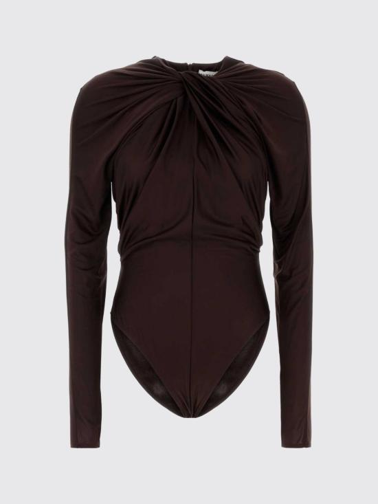 26FW 발망 탑 TO0000000014 A51 Brown - BALMAIN