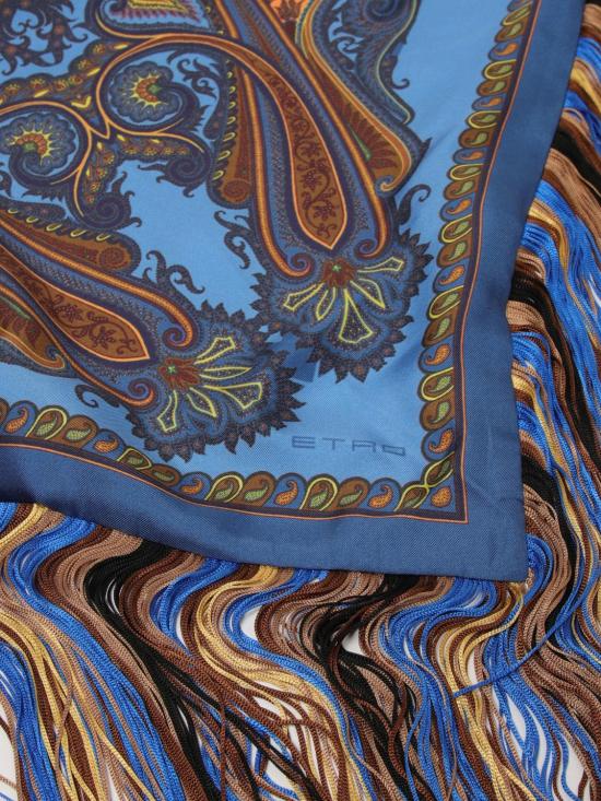 26FW 에트로 머플러/스카프 WAXA0023AK19A X0887 Blue - ETRO