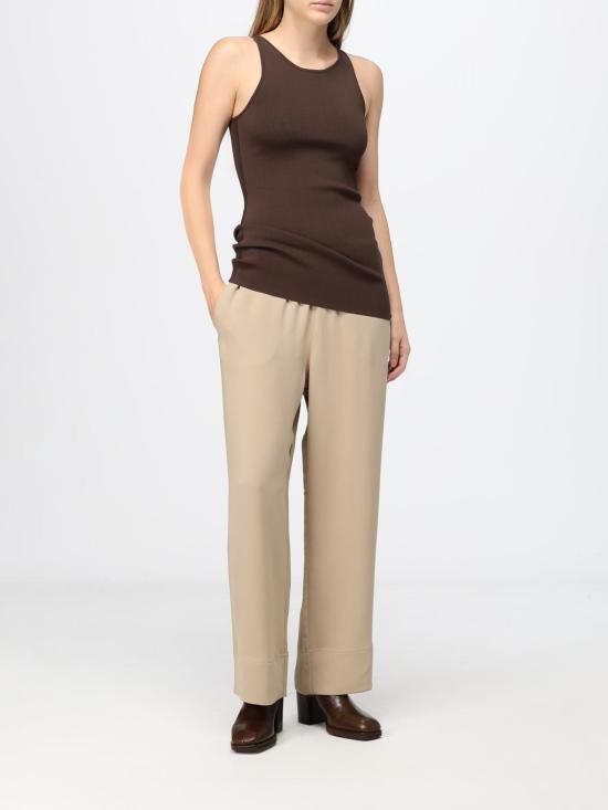 26FW 토템 탑 263WRT0832YA0187 427 Brown - TOTEME