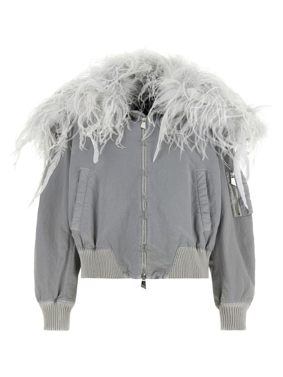 26FW 디 아티코 봄버 자켓 CAPWCB00132PAA140OD042 Gray