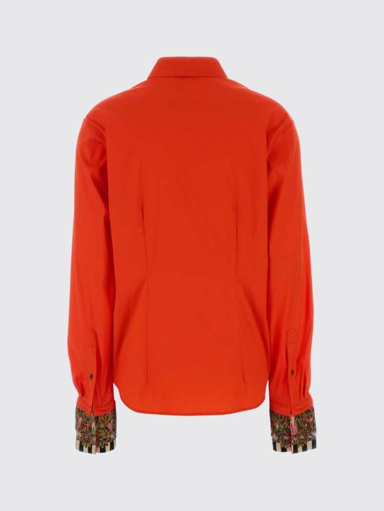 26FW 드리스 반 노튼 셔츠 2620107414316 353 Orange - DRIES VAN NOTEN