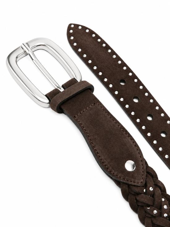 26FW 골든구스 가죽 벨트 GMA00806A000898 40163 MAHOGANY - GOLDEN GOOSE