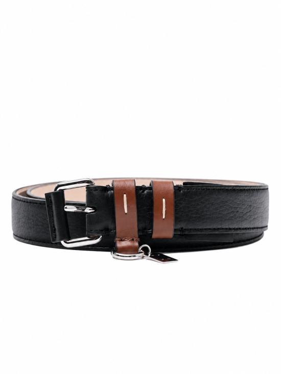 26FW 마르지엘라 가죽 벨트 SA1TP0018P7268 HA755 BLACK CHESTNUT