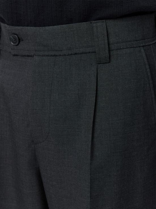 26FW 엠에프펜 팬츠 M326024DARK GREY DRY WOOL Black - MFPEN