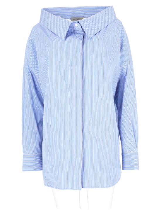 26FW 발렌시아가 탑 A009OO TUM284202 Blue