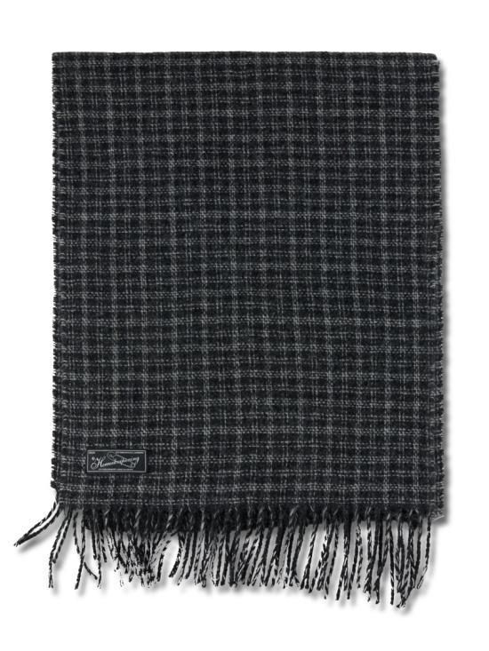 26FW 엠에프펜 머플러/스카프 A326015CHARCOAL FENCE CHECK Black
