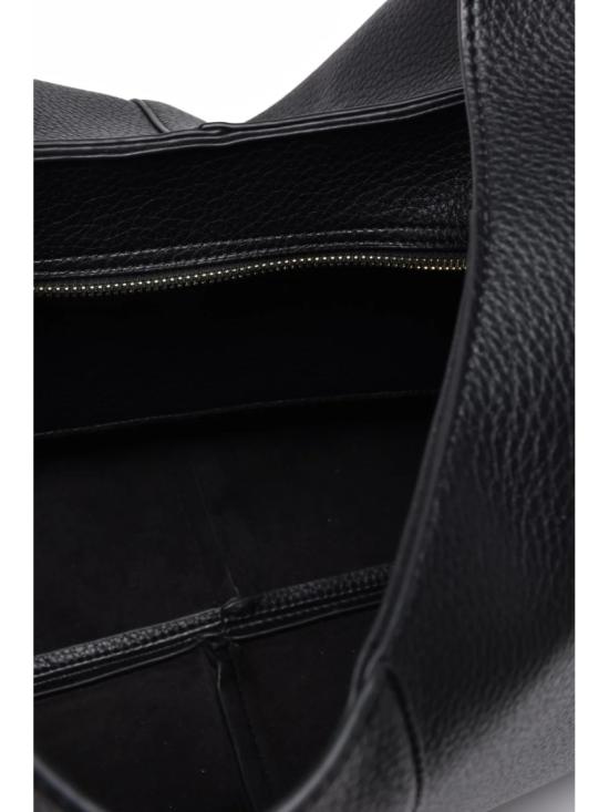 25FW 에르마노 피렌제 토트백 블랙 베로니카 질감 표면 폴리우레탄 - ERMANNO FIRENZE