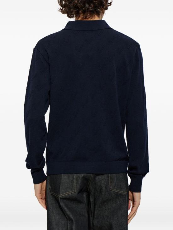 26FW 자크뮈스 폴로 티셔츠 POM00627 AK00349 390 Blue - JACQUEMUS