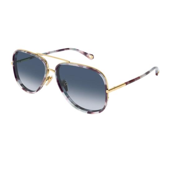 27FW 끌로에 선글라스 1B1Q5MJ0A Gold - CHLOE