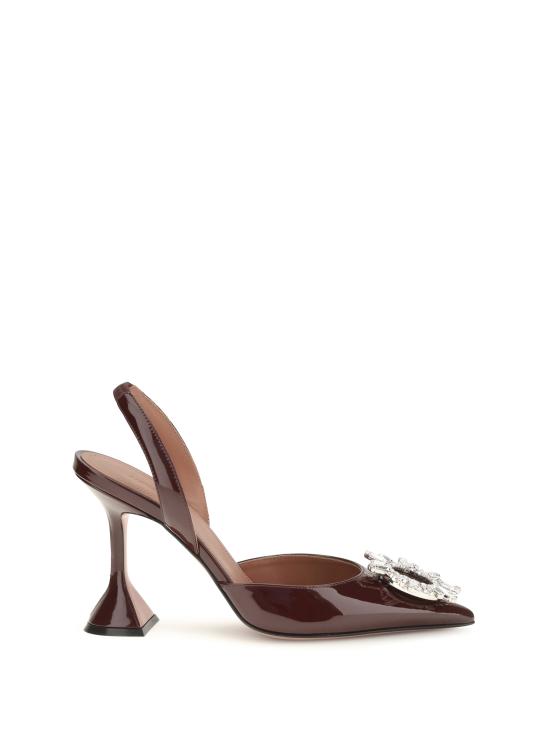 26FW 아미나 무아디 힐/펌프스 18S366799BEG MERLOTPATE BORDEAUX