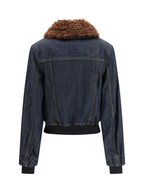 26FW 가니 자켓 A1130014 077 BLUE - GANNI