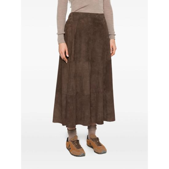 26FW 안토넬리 피렌체 스커트 R9275 ORAZIO 241 BROWN - ANTONELLI FIRENZE