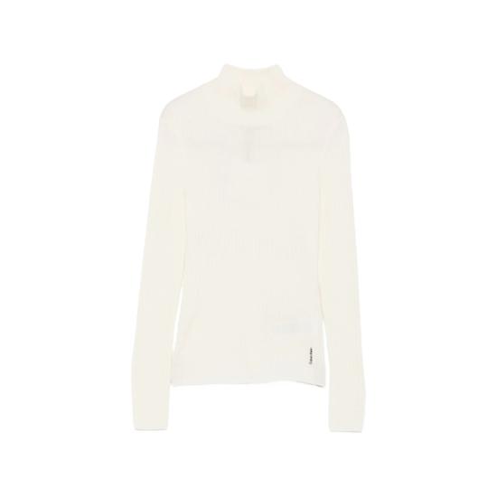 26FW 캘빈클라인 니트웨어 LV044H352GYAS WHITE