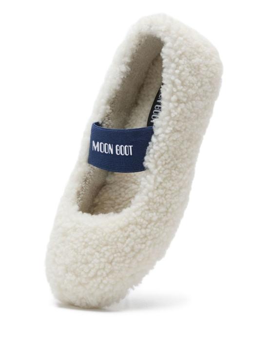 26FW 문부츠 시어링 퍼 발레리나 플랫슈즈 80D2400010 H017 ICE - MOON BOOT