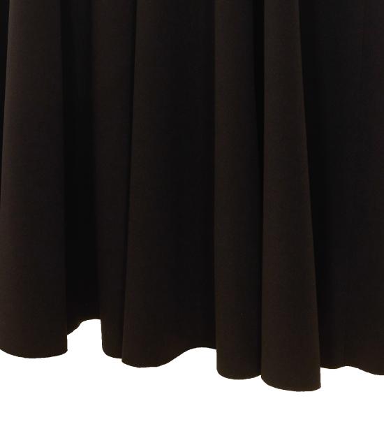 26FW 루두박 미디 스커트 5006 2474NERO BLACK - RUE DU BAC