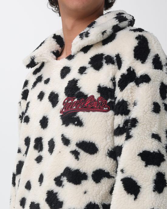 26FW 피디에프 후드 티셔츠 DFM55036TM016VRP11 BIANCO NERO - PDF