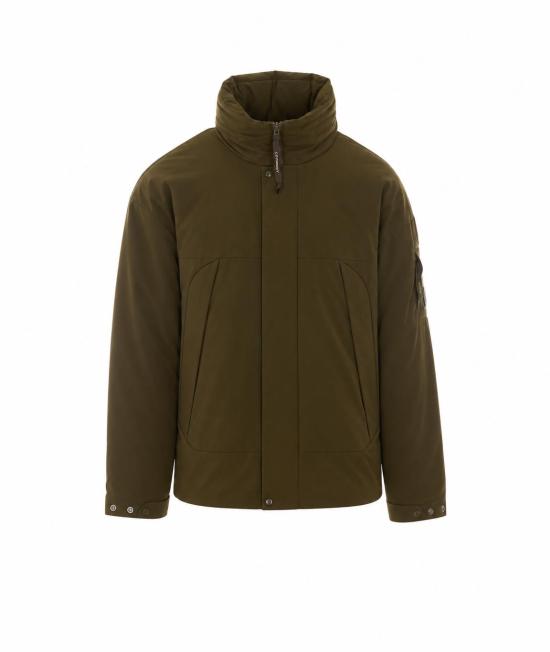 26FW 씨피 컴퍼니 프로텍 프리마로프트 실버 렌즈 자켓 21CMOW007A 110264A683 GREEN