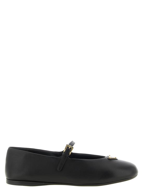 26FW 프라다 나파 레더 발레리나 1F793NFAA05038F0002 Black