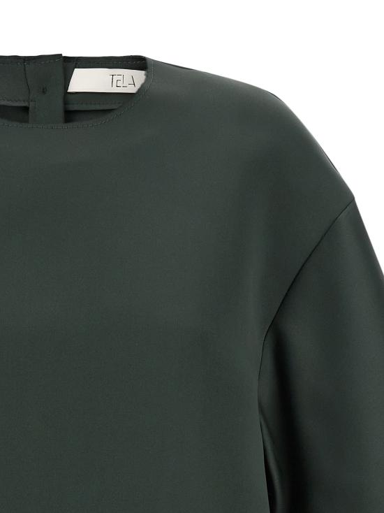 26FW 텔라 블라우스 170073010614V092 Green - TELA