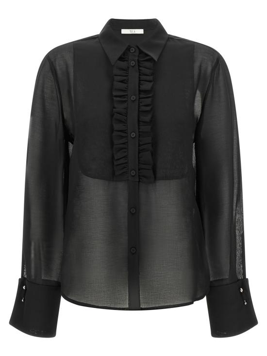 26FW 텔라 블라우스 020213010591X001 Black