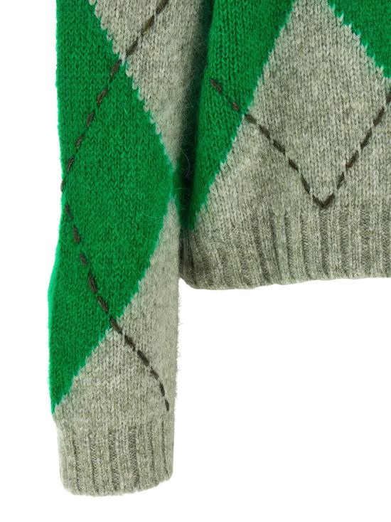 26FW 발렌타인 가디건 B1P8973W05892542 Green - BALLANTYNE