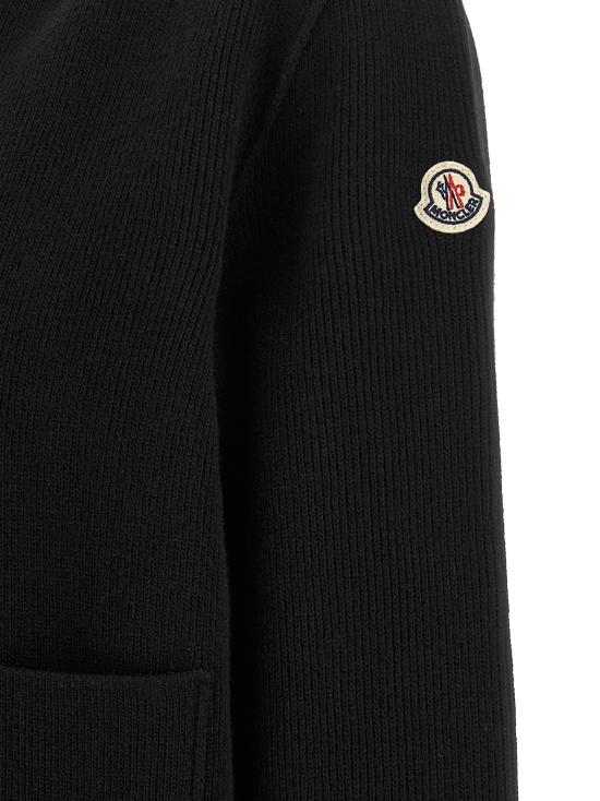 26FW 몽클레어 가디건 L20939B00023M4281999 Black - MONCLER
