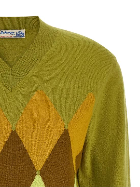 26FW 발렌타인 가디건 B1P90512KA892540 Green - BALLANTYNE