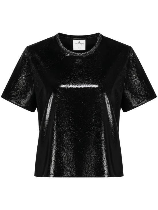 26FW 쿠레쥬 긴팔 티셔츠 326CTO561VY0016 9999 BLACK
