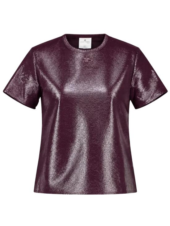 26FW 쿠레쥬 긴팔 티셔츠 326CTO561VY0016 4090 BURNT RED